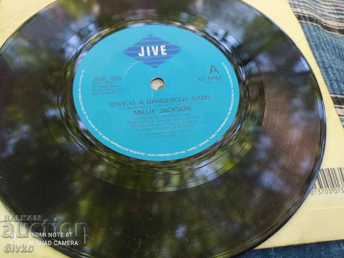 Auction MILLIE JACKSON gramophone record Auction MILLIE JACKSON gramophone record