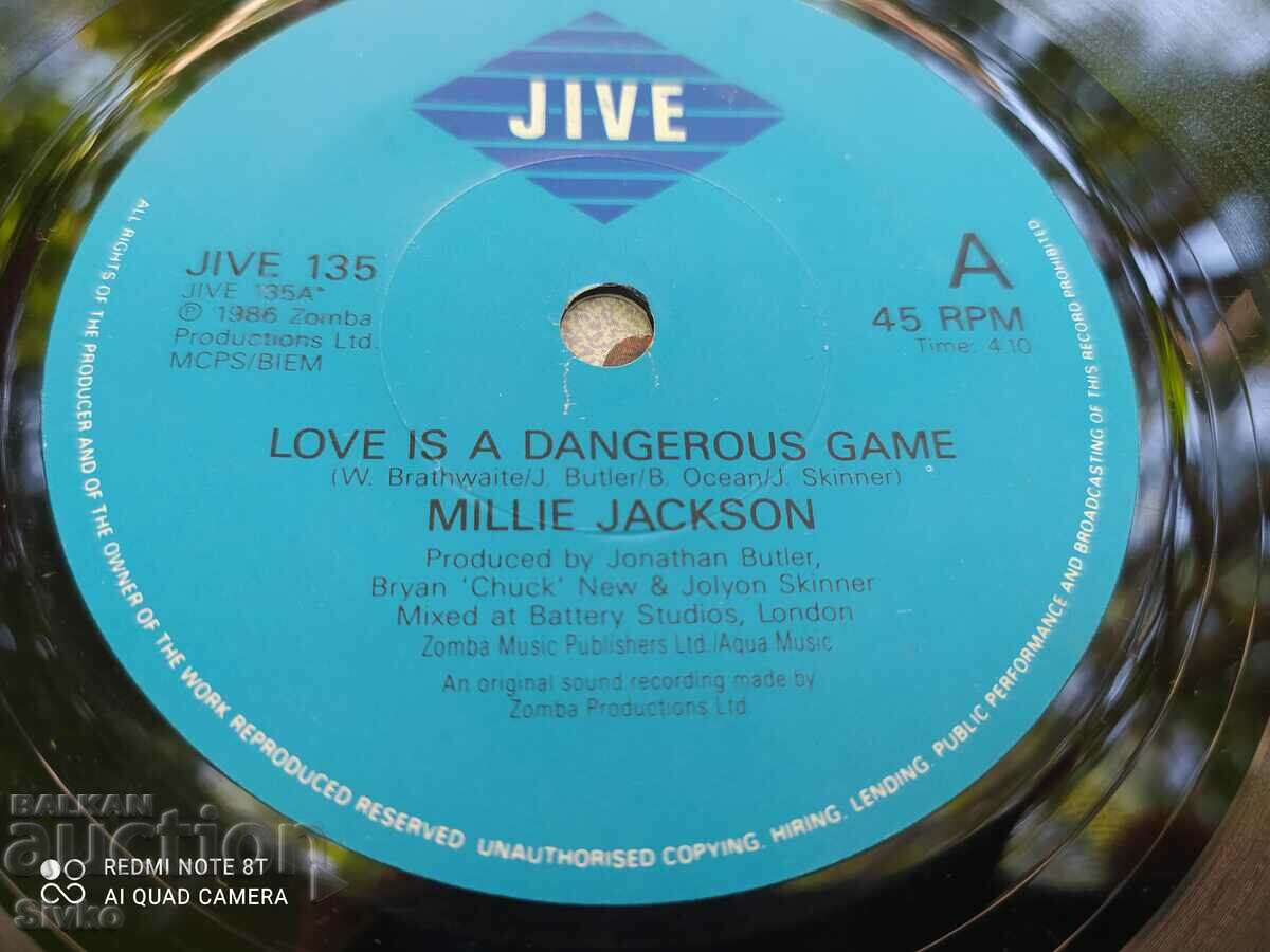 Delivery of MILLIE JACKSON gramophone record Delivery of MILLIE JACKSON gramophone record