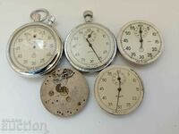 0.01 cent. Lot of Mechanical Chronometers for parts - B.Z.C.