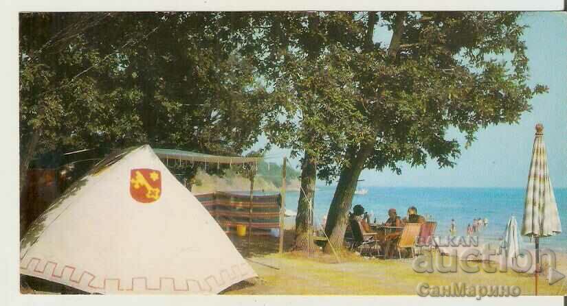 Card Bulgaria Primorsko Camping "Perla" 1 Beach*