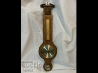 GERMAN WALL BAROMETER, THERMOMETER AND HYGIOMETER