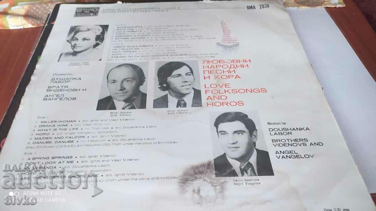 Înregistrare gramofon Oameni populari și meșteșuguri preferate cu preț 9.99 BGN | € 5.11