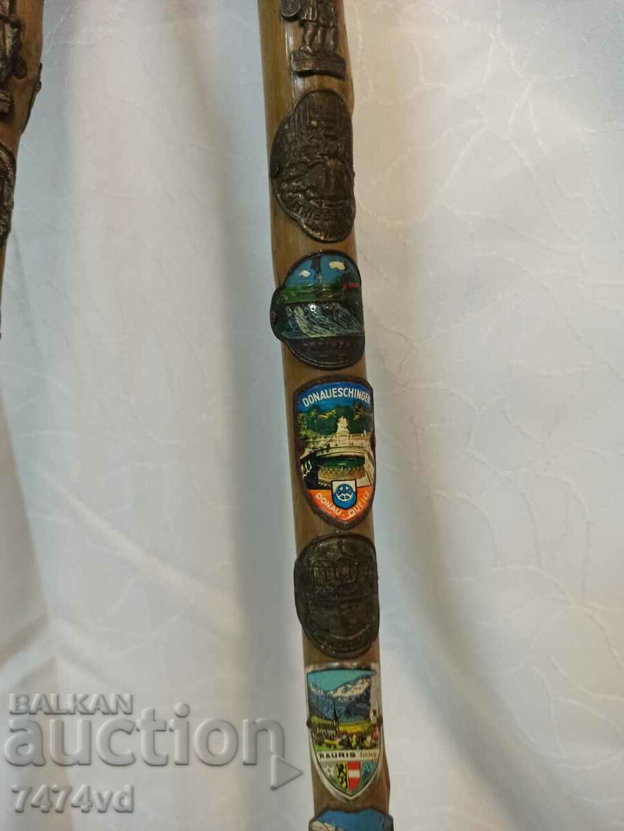 2 TYROLIAN CANES - 6 2 TYROLIAN CANES - 6