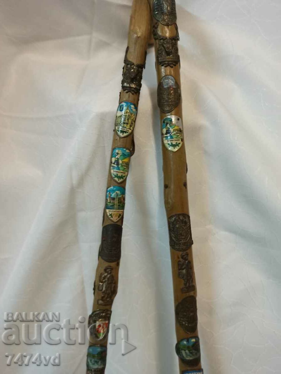 2 TYROLIAN CANES - 7 2 TYROLIAN CANES - 7