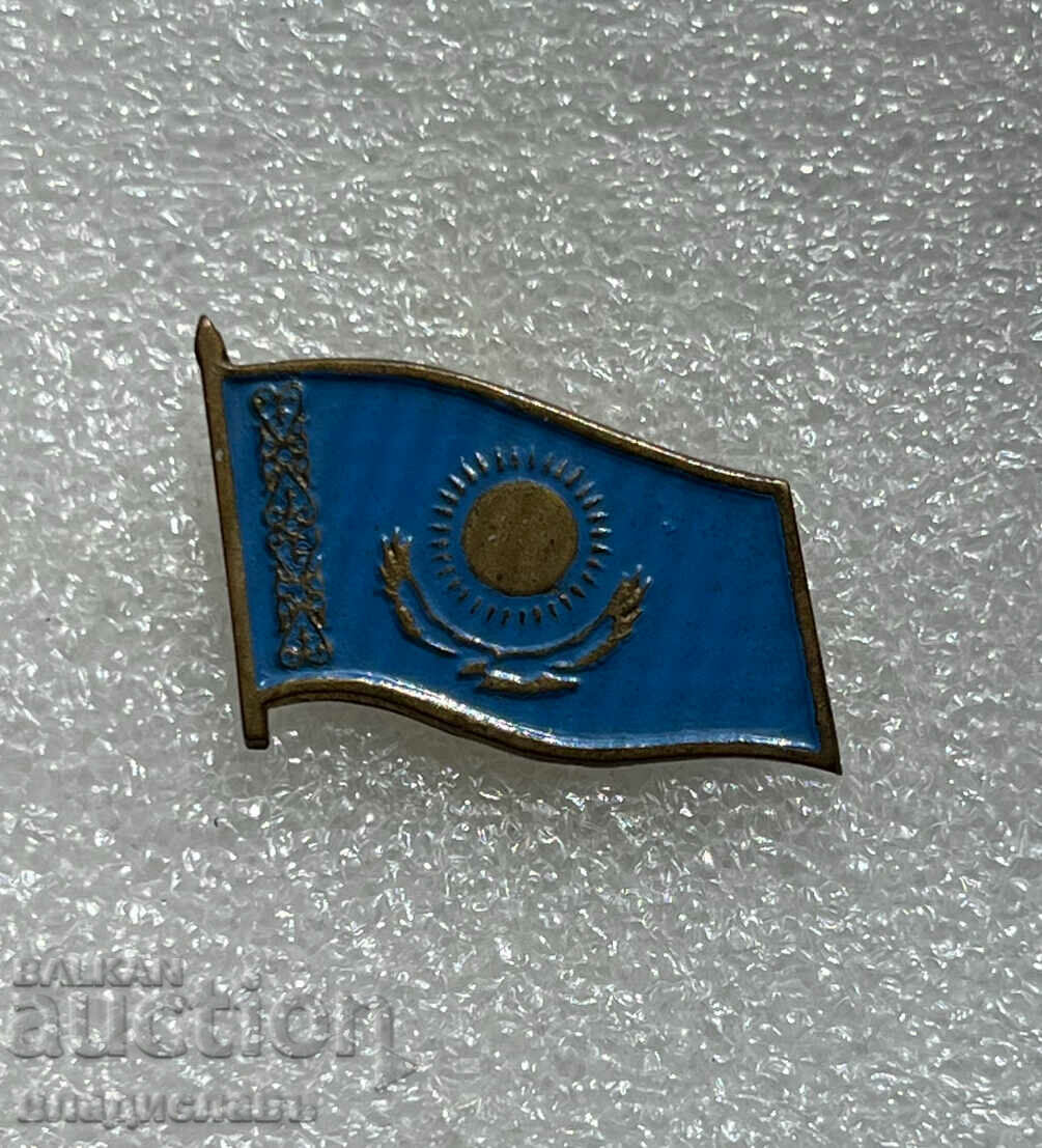 insigna steagul KAZAKHSTAN