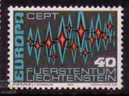 Liechtenstein 1972 Europa CEPT (**) curat, netimbrat