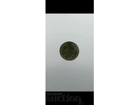 0,01 cenți. Prima monedă bulgară de 2 cen. 1881 - B.Z.C.