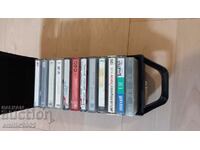 Audio cassettes in a box set