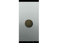0,01 σεντ. Βουλγαρικό νόμισμα 2 1/2 λεπτ. 1888 B.Z.C.