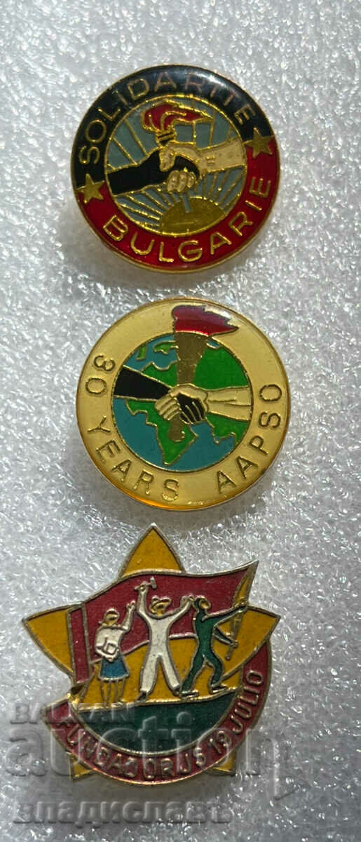 Interesting lot of badges
