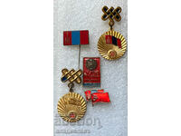 Interesting lot of badges - MONGOLIA
