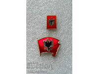 Interesting lot of badges - ALBANIA