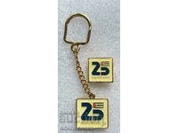 badge and key chain 25 years CUBA