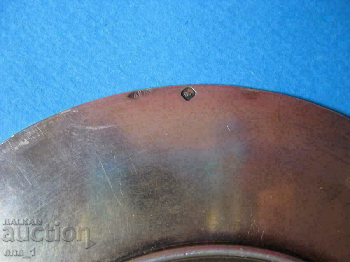 Ασημένιο γαλλικό καθολικό δισκοπότηρο και δίσκος του 19ου αιώνα - 5 Ασημένιο γαλλικό καθολικό δισκοπότηρο και δίσκος του 19ου αιώνα - 5