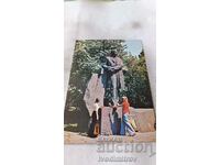 Postcard Chirpan Monument to P. K. Yavorov 1981