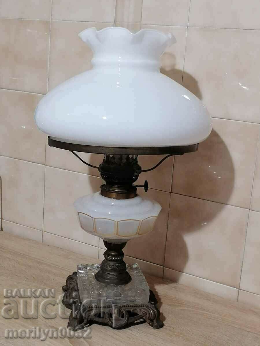 Стара газена лампа 19-ти век абажур лампион с цена 498.00 лв. | € 254.62 Стара газена лампа 19-ти век абажур лампион с цена 498.00 лв. | € 254.62