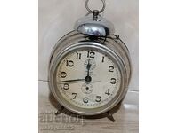 Old German table clock Kienzle alarm clock