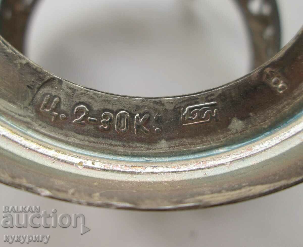 Auction Set of 6 old Sots Russian inlaid filigree Auction Set of 6 old Sots Russian inlaid filigree