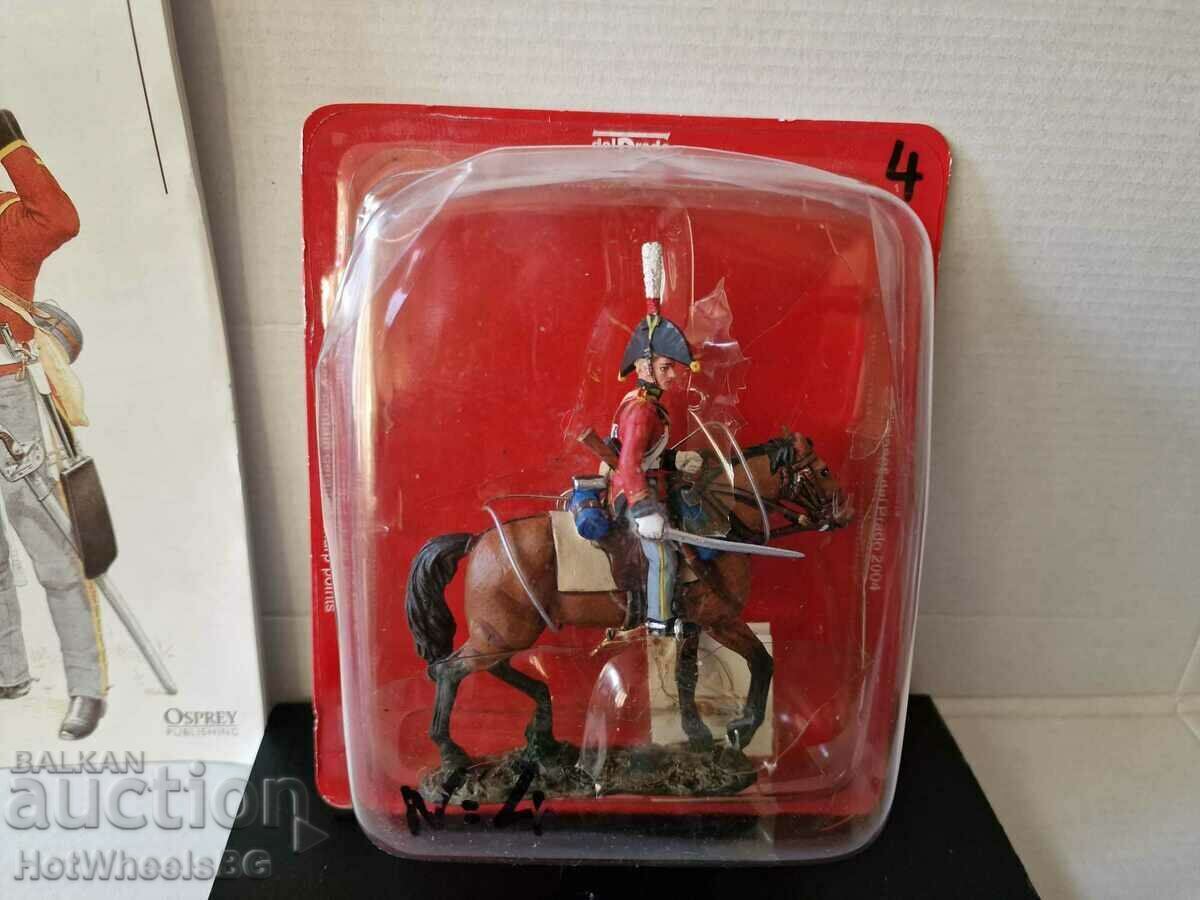 Del Prado No 4 Private, 2nd Regiment King's German dragoons with price 29.99 BGN | € 15.33 Del Prado No 4 Private, 2nd Regiment King's German dragoons with price 29.99 BGN | € 15.33