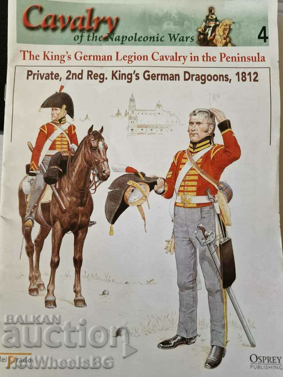 Delivery of Del Prado No 4 Private, 2nd Regiment King's German dragoons Delivery of Del Prado No 4 Private, 2nd Regiment King's German dragoons