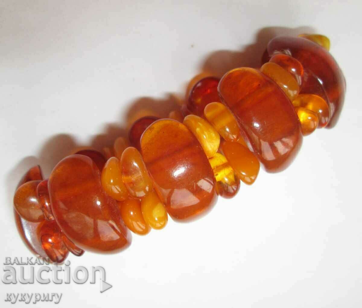 Delivery of Women's Sots bracelet made of natural natural amber Delivery of Women's Sots bracelet made of natural natural amber