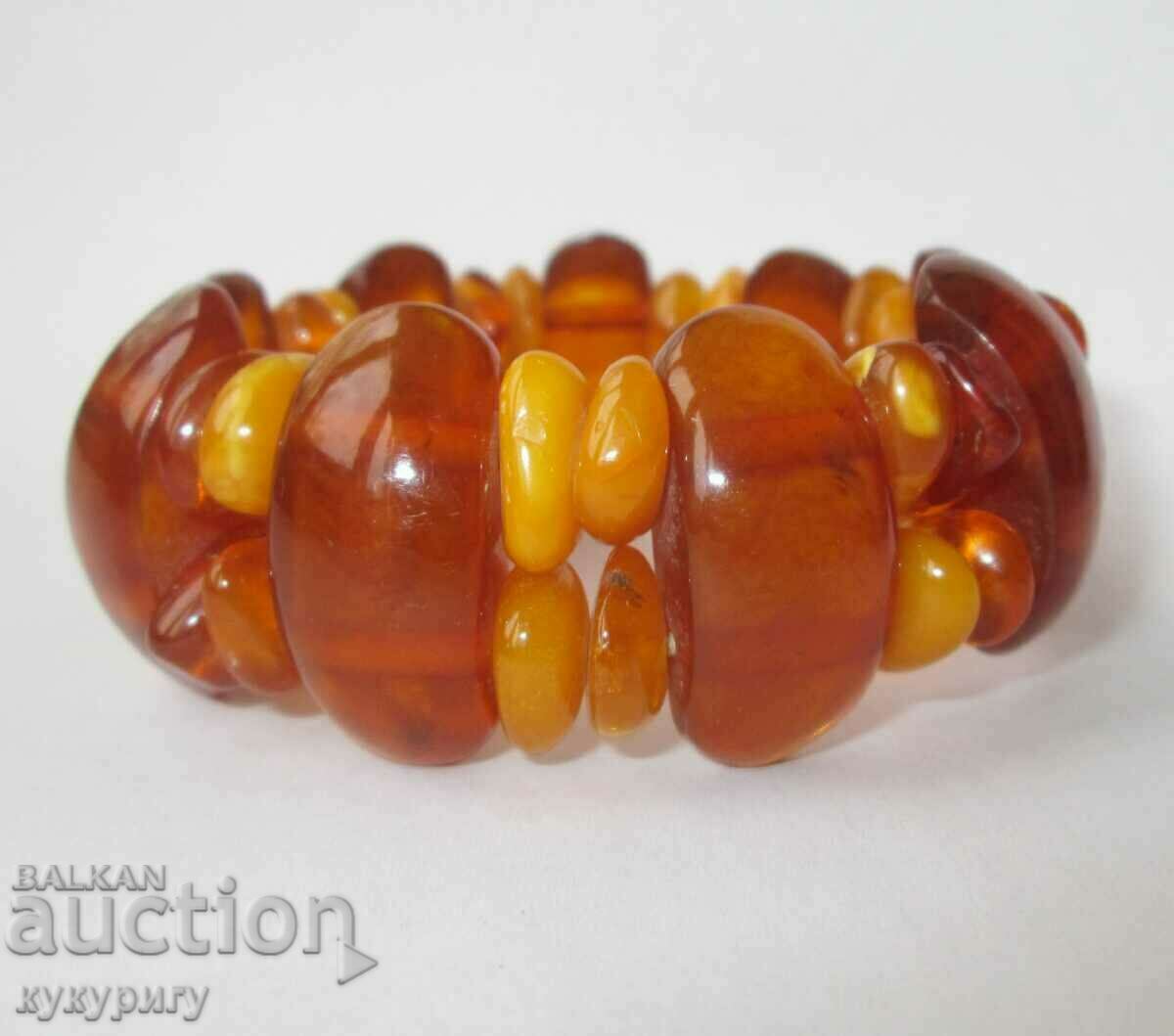 Women's Sots bracelet made of natural natural amber - 5 Women's Sots bracelet made of natural natural amber - 5