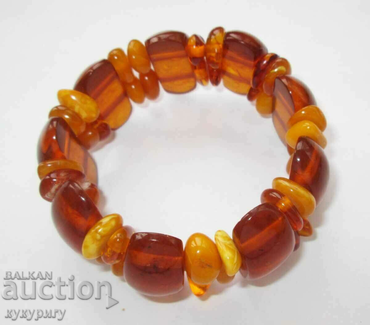Women's Sots bracelet made of natural natural amber