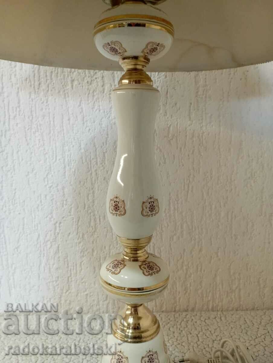 Delivery of Set of two very large antique porcelain lamps Delivery of Set of two very large antique porcelain lamps