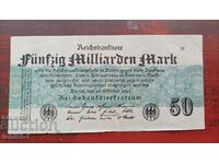 Германия 50 милиарда марки 26.10.1923 - виж описанието