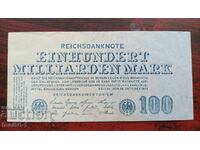 Germany 100 billion marks 26.10.1923 - see description