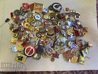 #6 over 120 badges signs communist Bulgaria