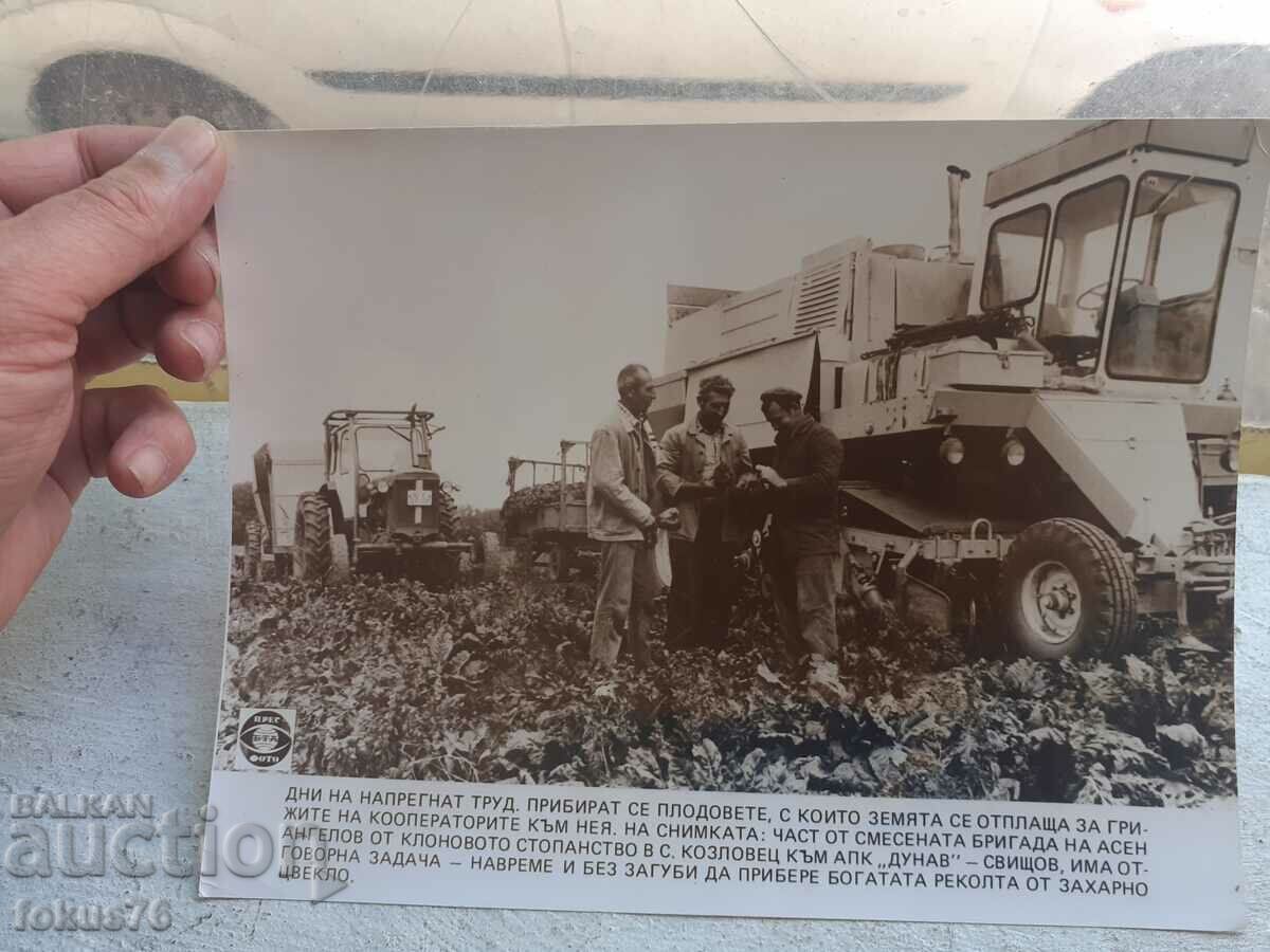 Photo photocopy Soc BTA Press Photo cooperators farmers with price 39.00 BGN | € 19.94 Photo photocopy Soc BTA Press Photo cooperators farmers with price 39.00 BGN | € 19.94