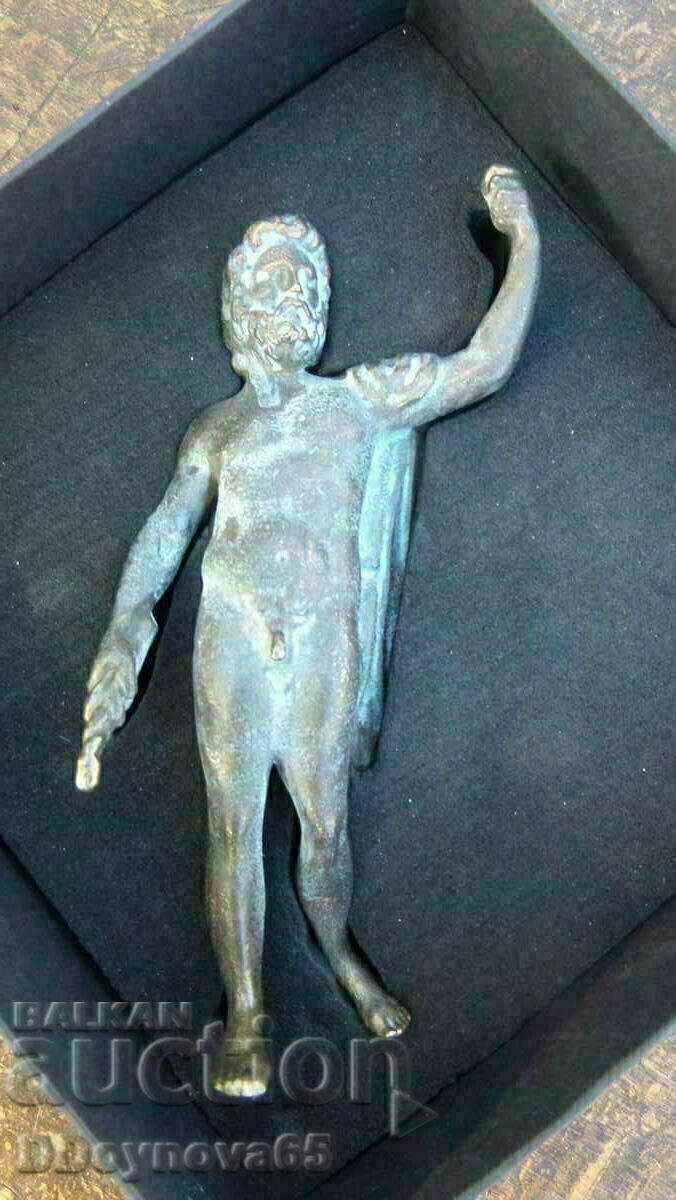 A bronze replica of a Roman or Greek god with price 50.00 BGN | € 25.56 A bronze replica of a Roman or Greek god with price 50.00 BGN | € 25.56