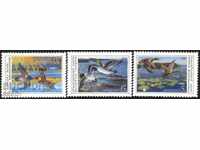 Clean stamps Fauna Birds Ducks 1990 from the USSR