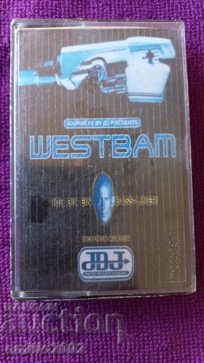 Audio cassette black metal Westbam