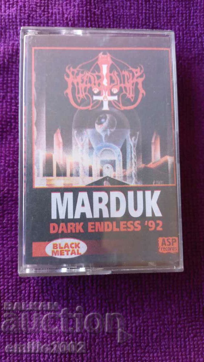 Audio cassette black metal Marduk