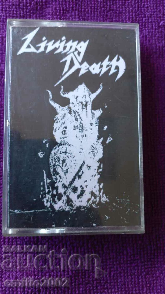 Audio cassette black metal Living death