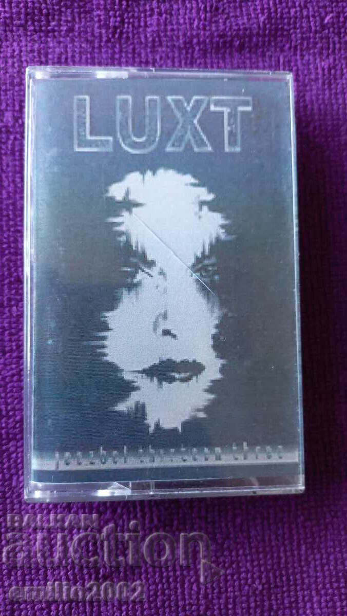 Audio cassette black metal Luxt