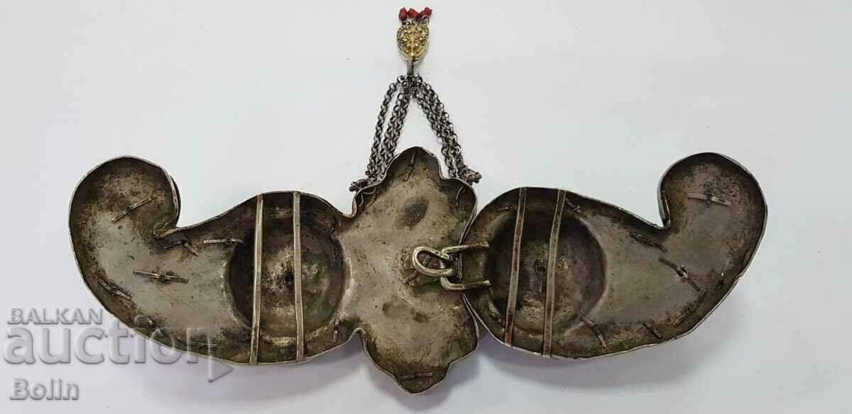 Pafta unică din argint aurit, pafta macedoneană Vardar - 6 Pafta unică din argint aurit, pafta macedoneană Vardar - 6