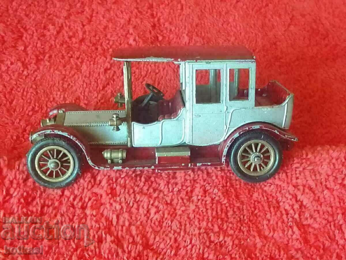 Cutie de chibrituri din metal model vechi Lesney Anul trecut 1912 ROLLS-ROYCE cu preț 35.50 BGN | € 18.15 Cutie de chibrituri din metal model vechi Lesney Anul trecut 1912 ROLLS-ROYCE cu preț 35.50 BGN | € 18.15