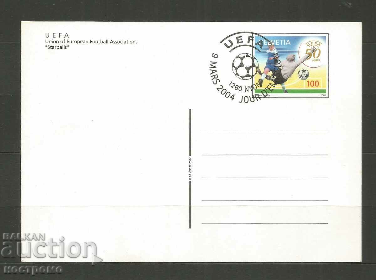UEFA - Futbol - Schweiz Post card  -  A 3258
