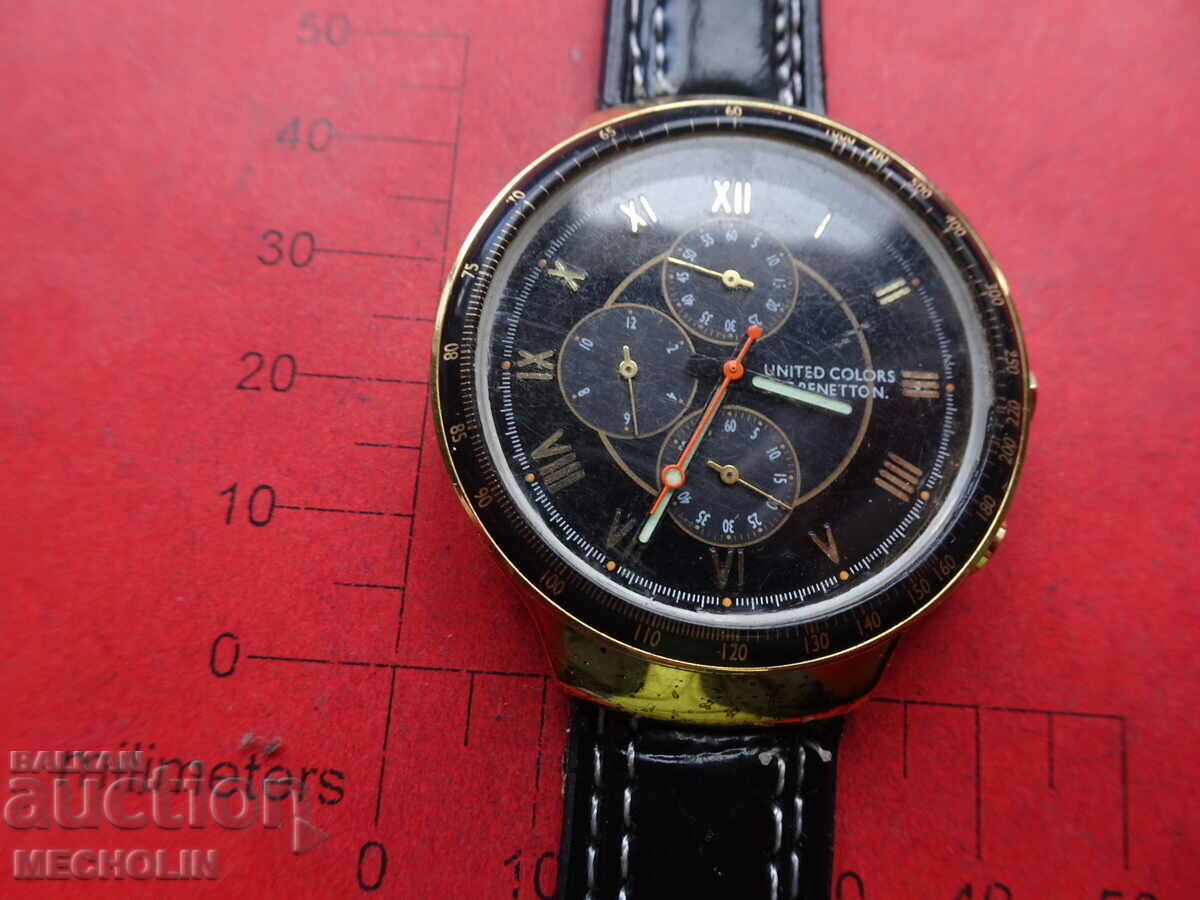 BENETON JAPANESE COLLECTIBLE CHRONOGRAPH