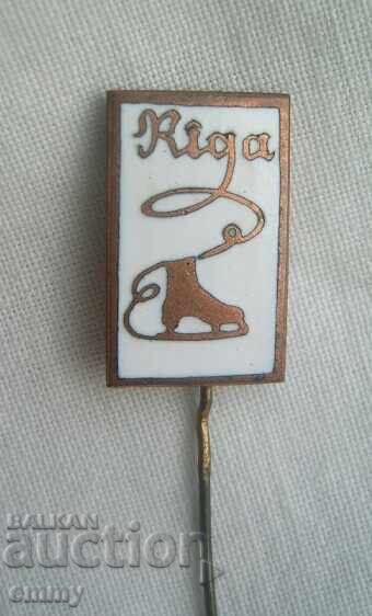 Sport badge - ice skating, Riga, Latvia. Email with price 3.91 BGN | € 2.00 Sport badge - ice skating, Riga, Latvia. Email with price 3.91 BGN | € 2.00