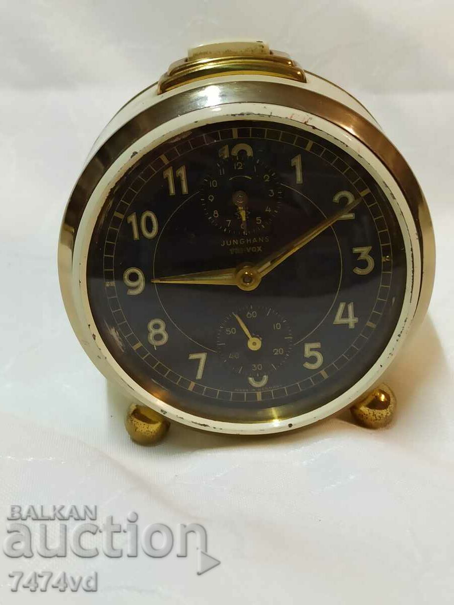 Old alarm clock Junghans Trivox Vintage 50-60 years - 6 Old alarm clock Junghans Trivox Vintage 50-60 years - 6