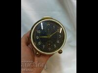 Old alarm clock Junghans Trivox Vintage 50-60 years