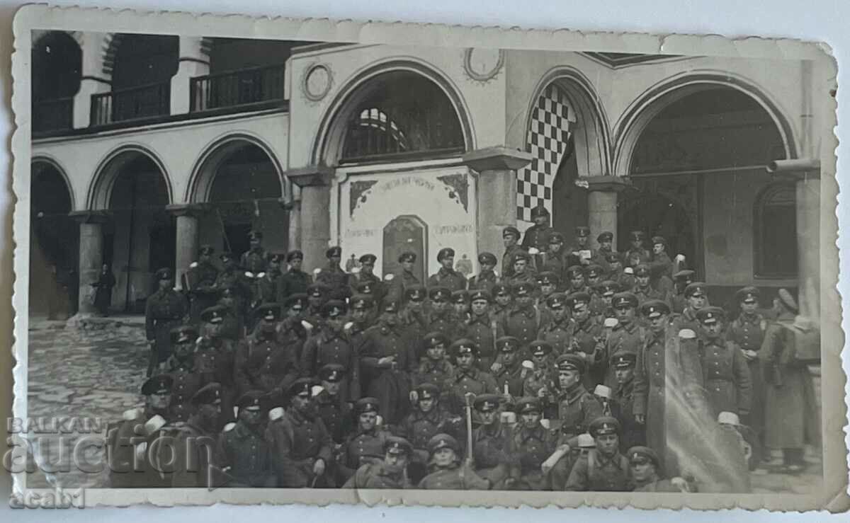 Company in the Rila Monastery Military monument