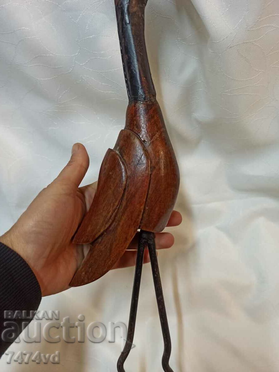 Аукцион СТАРА ФИГУРА НА ПТИЦА МЕТАЛ И ДЪРВО Аукцион СТАРА ФИГУРА НА ПТИЦА МЕТАЛ И ДЪРВО