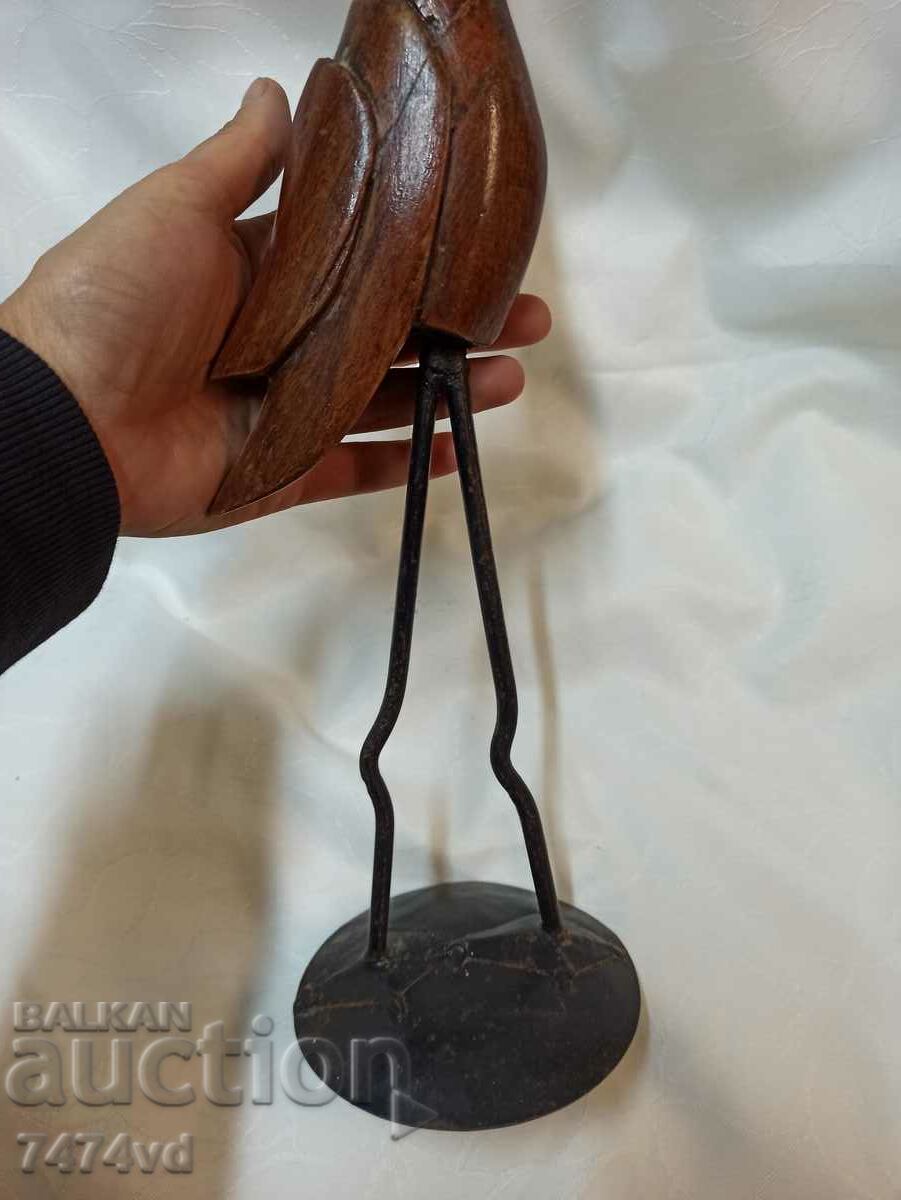 Доставка на СТАРА ФИГУРА НА ПТИЦА МЕТАЛ И ДЪРВО Доставка на СТАРА ФИГУРА НА ПТИЦА МЕТАЛ И ДЪРВО