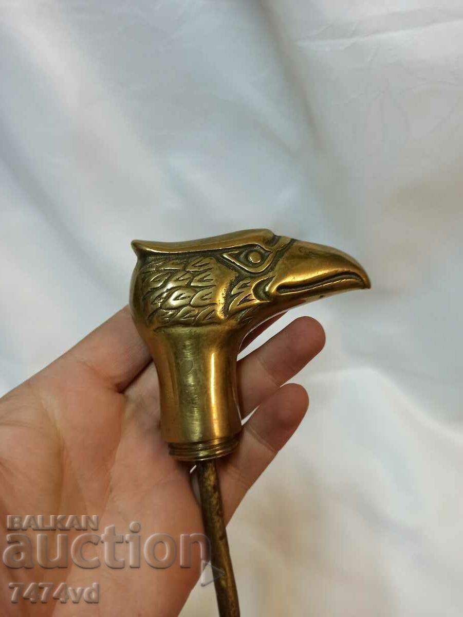 Auction BRONZE EAGLE HANDLE FOR CANE Auction BRONZE EAGLE HANDLE FOR CANE