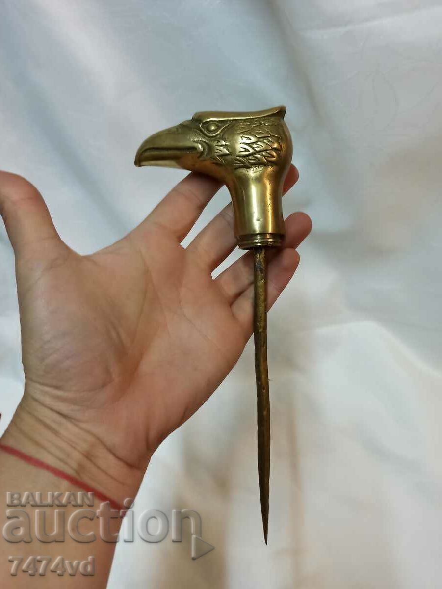 BRONZE EAGLE HANDLE FOR CANE